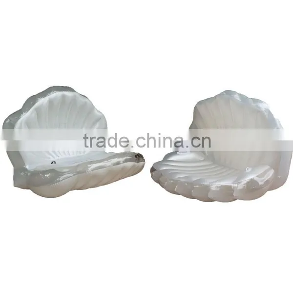 Giant Inflatable Seashell Lounger Sofa for Water Game photo-3