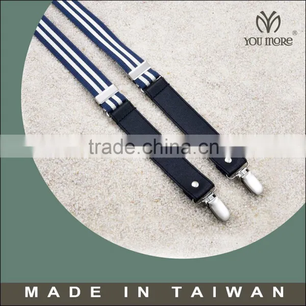 [YM Taiwan Factory] High Quality Good Design Durable Colorful Mens Suspender Belt
