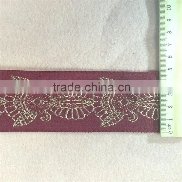 2016 Factory Wholesale Jacquard Ethnic Ribbon Trim photo-6