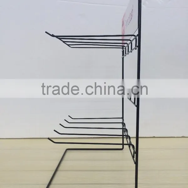 Counter Metal Display Stand With Hooks photo-4