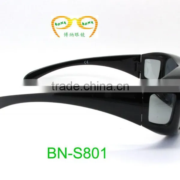 New Design Four Lens Custom Black Polarized Sport Sunglass Night Vision GogglesUV400 photo-2