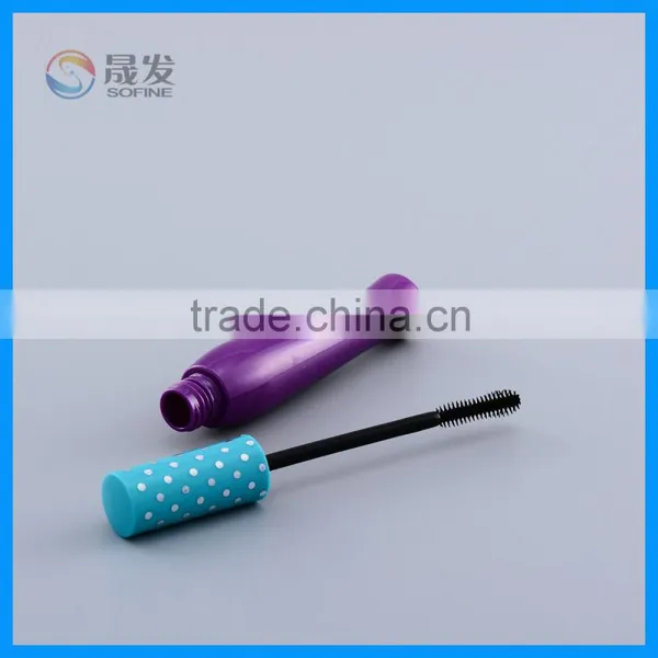 Colourful Empty Mascara Container Wiith Flexional Brush photo-3