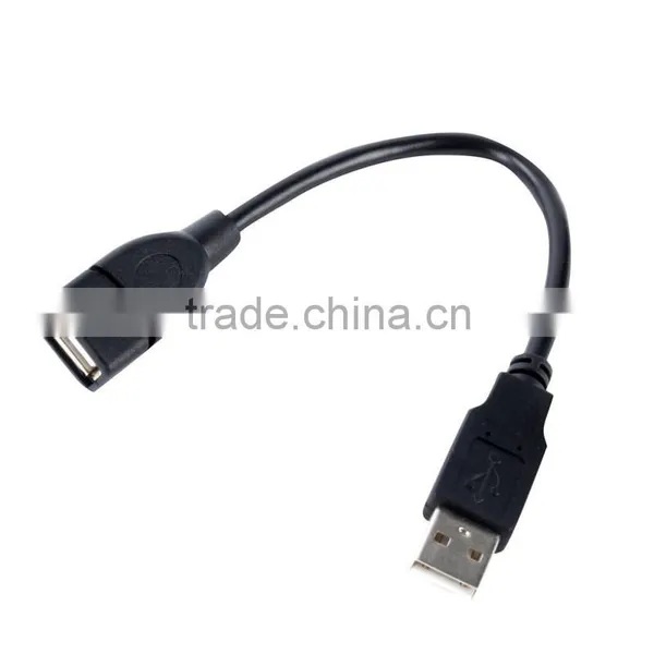 2016 New Arrival USB 2.0 A Male to A Female Extension Extender Black Cable photo-2