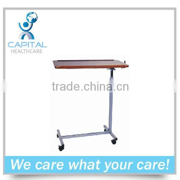 CP-K210 Hospital Bed Over Bed Table With Wheels