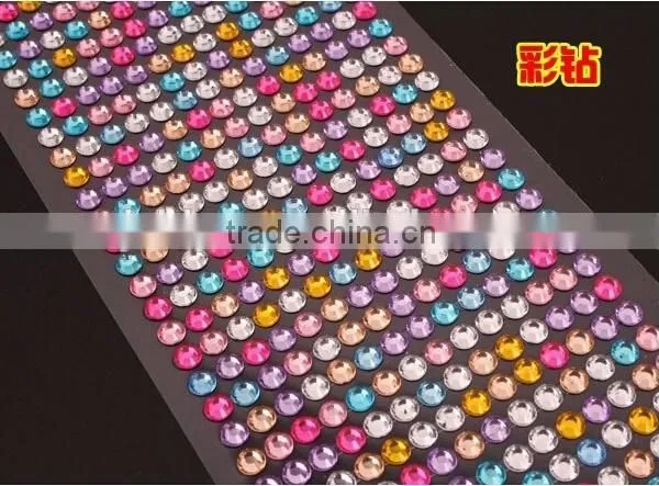 Wholesale Korean Crystal Self Adhesive Rhinestones Wholesale photo-5