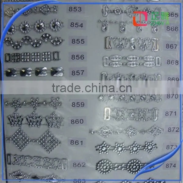 Strass for Shoes Hearts Rhinestone Mesh Raccoon Fur Strip Wedding Dress Lace Pink Color photo-2