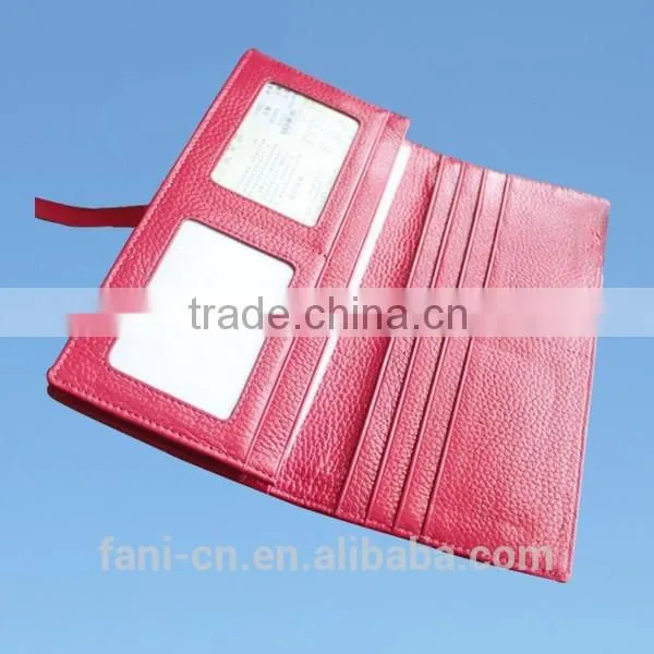 Chinese Designer Design Genuine Leather Clutch Purse for Ladies With Luxury Appearance photo-4