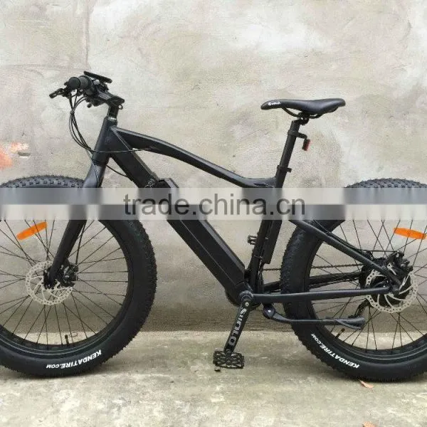 26inch *4.5 Kenda Fat Tire Mountain Electric Bicycle With 8fun Bafang Max Mid Motor 36V 350W ( HJ-M21 With Bafang Max 350W ) photo-5