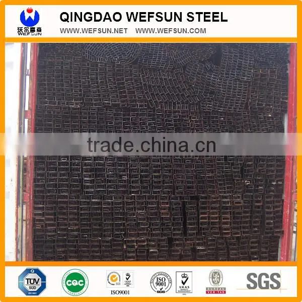 Roofing Construction Various Sizes Galvanized Rectangular Steel Pipe photo-2