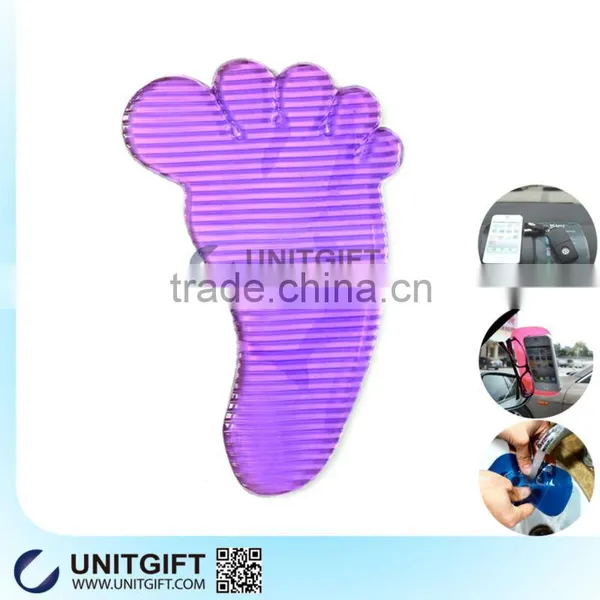 Silicone Anti Slip Bumper Pad Anti Slip Dashboard Pad Custom Logo Mobile Antislip Pad photo-5