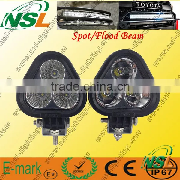 30W Triangle Led Work Light , 12v Led Work Light ,Creee Led Work Light for Farming Agricutlural Vehicles Working Light Offroad photo-2