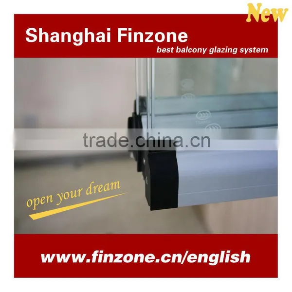 Finzone09 Glass Frameless Balcony Enclosure Window photo-3