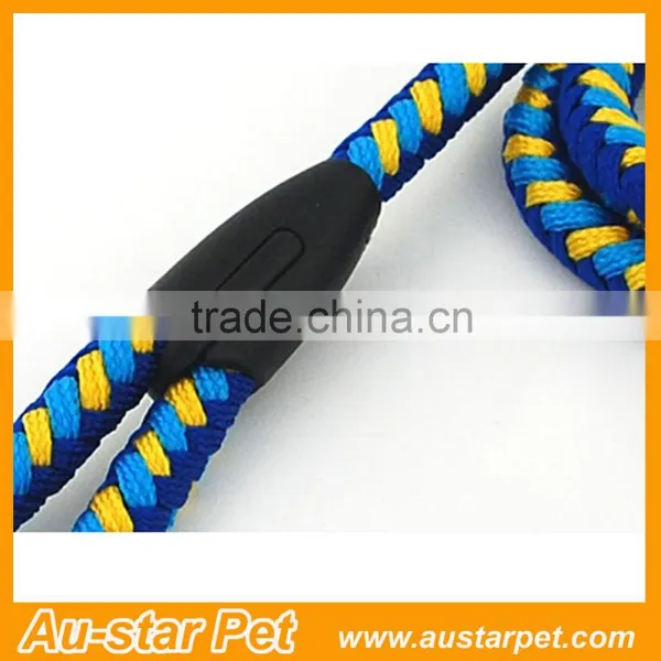 60cm High Quality Factory Price Private Labelling Pet Dog Braided Rope Leash With Spring photo-6