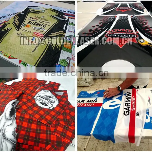 Vision Printed Sublimation Fabric Cutting Laser Machine photo-2