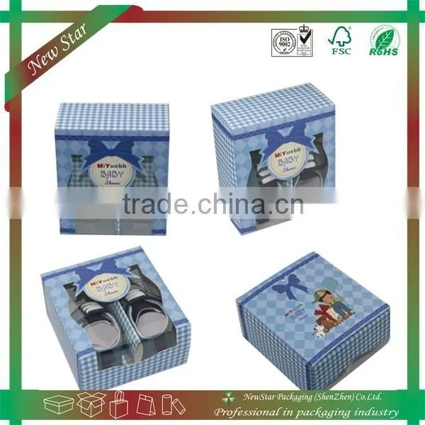 Paper Gift Packaging Box With Clear PVC Window photo-2