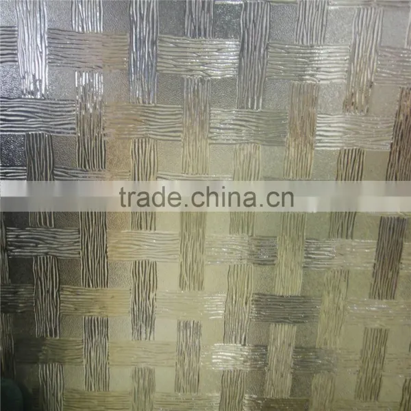 3mm 3.5mm 4mm 5mm 6mm Bronze Weave Pattern Glass photo-2
