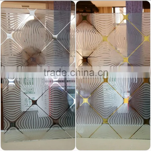 4mm Ice Titanium Glass / Acid Etched Glass/ Frosted Glass photo-3