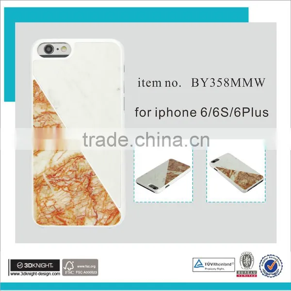 Laser Engraving Marble Phone Case for Iphone 6 Case photo-6