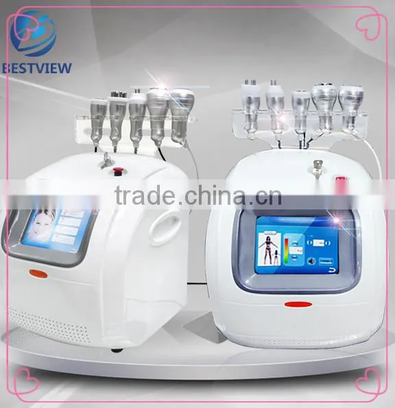 Body Contouring BESTVIEW Beauty Salon Fat Reduction Ultrasound Massage 40khz Cavitation Body Slimming Machine Cavitation Rf Slimming Machine photo-3