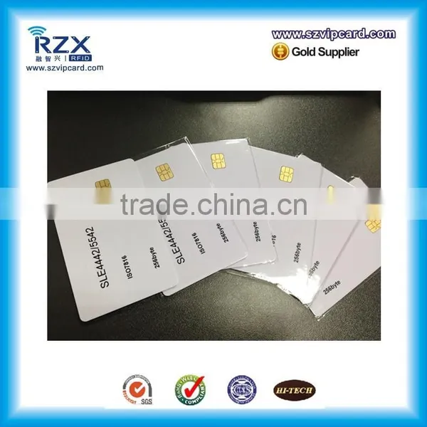 SLE4442 /SLE4428/5542/5528 Blank White Contact IC Card photo-2