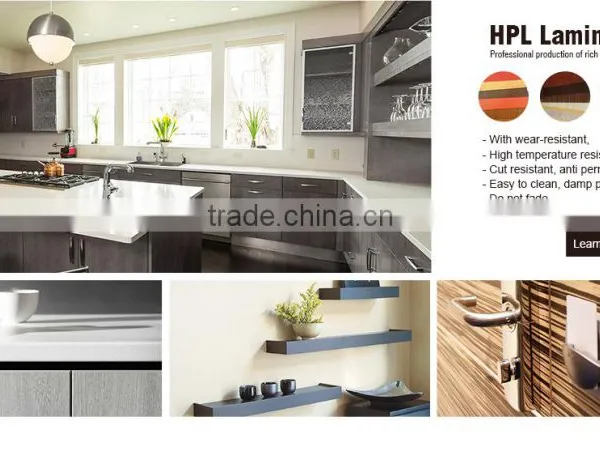 High Pressure Laminate Sheets/ Brushed HPL photo-2