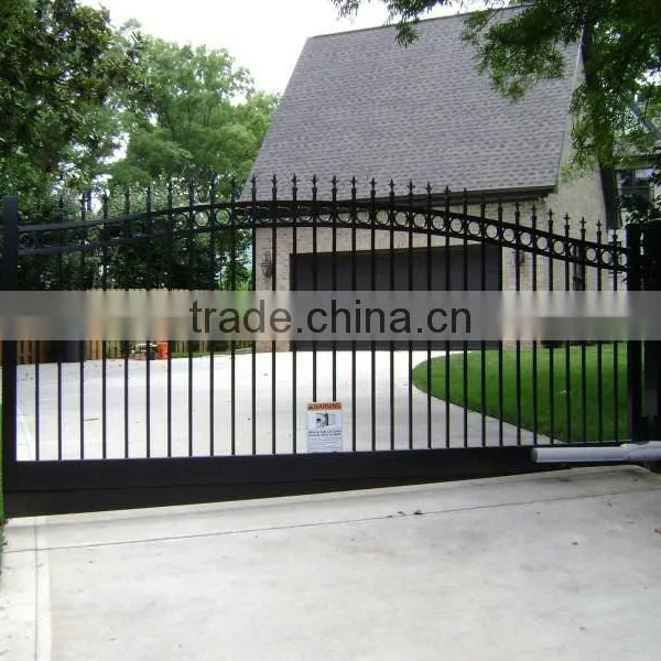 Wrought Iron/galvanized Powder Coated Steel/Iron/ Stainless Steel Gate Ornament Gate photo-2
