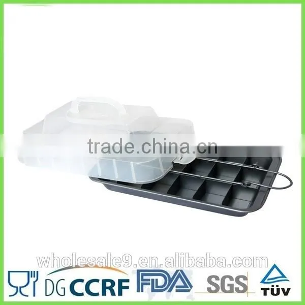 Pancake Baking Pan/carbon Steel Non-stick Sheet Pan/baking Tray With 18 Cavities photo-3