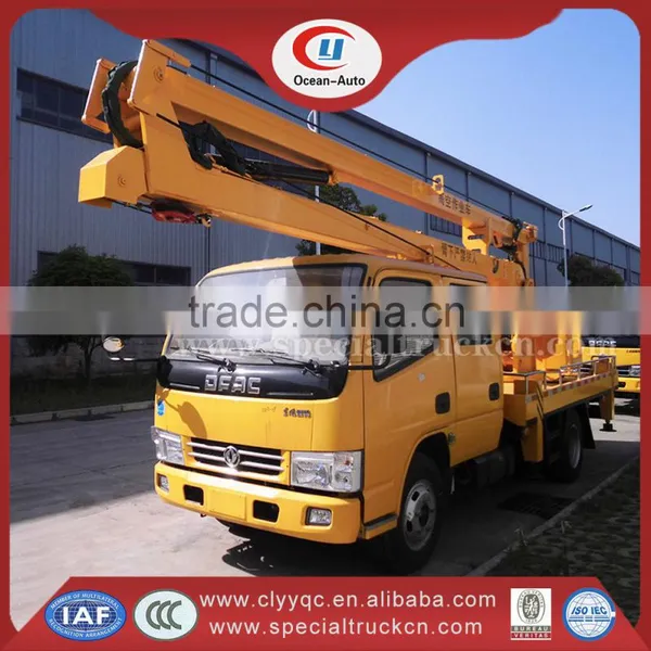 14m Aerial Platform Truck Dongfeng 4x2 Aerial Truck With Basket photo-2
