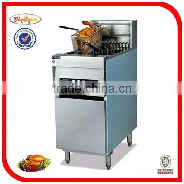 Hot Sale Electric 3-tank Fryer (3-Basket)(Freestanding Type) DF-26-3(0086-13632272289) photo-5