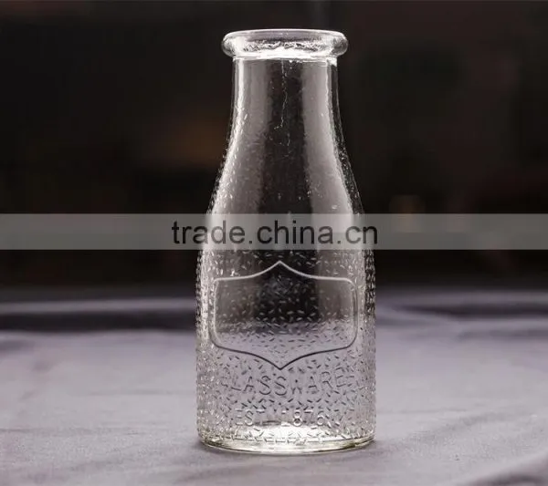 480ml Messy Seed Glass Milk Clear Glass Cup photo-2