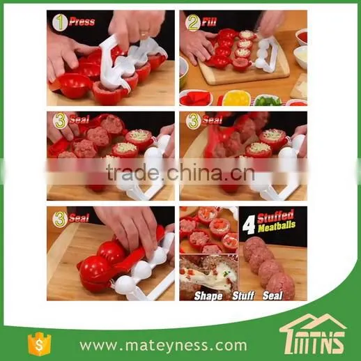 Homemade Stuffed Meatballs Maker Machine photo-4