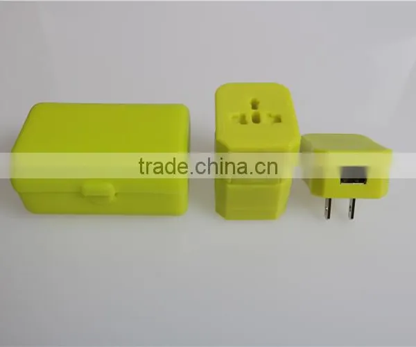 Wontravel 100% OEM USB Adapter and Unviersal USB Travel Charger With 3A USB Port for Hotel Gift photo-2