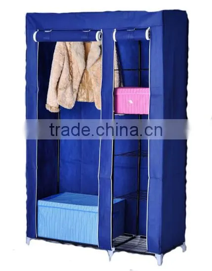 Store More Clothes Closet Portable Wardrobe Storage With Shelves photo-2