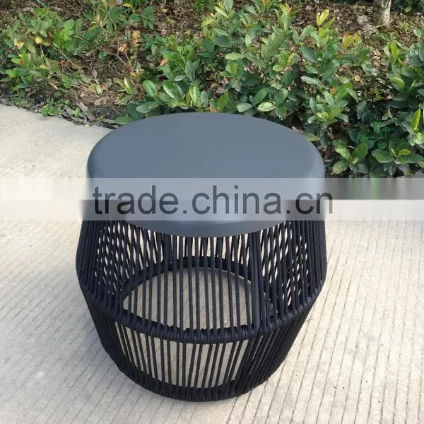 Customized Outdoor Round Rattan Furniture Coffee Table photo-5