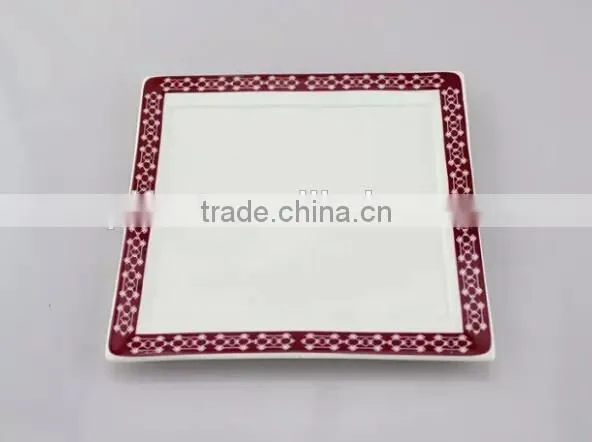 Porcelain Unique Shape Dinner Plate photo-3