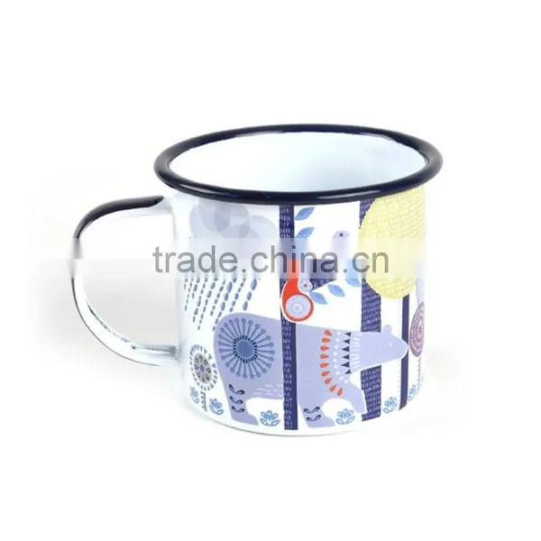 China Factory Wholesale Customized Traveling Enamel Mug photo-3