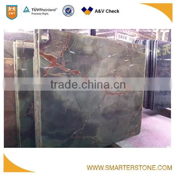 Cappuccino Onyx Brown Onyx Slab for Central Hotel photo-4