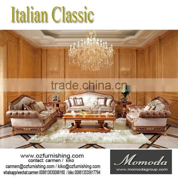 YB62 Baroque Style Classical Luxury Wood Carved Wooden Square Side Coffee Table photo-3