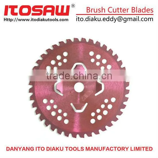 Grass Trimmer Head Grass Trimmer Blade Trimmer Line Grass Trimmer 255mm 40T photo-5