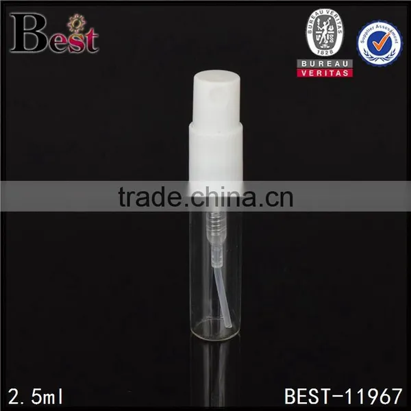 2.5ml 3ml Perfume Bottle Tube Glass Sprayer 3ml Crystal Bottle for Perfume photo-2