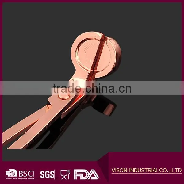 Rose Gold Stainless Steel Candle Wick Trimmer (C002) photo-4