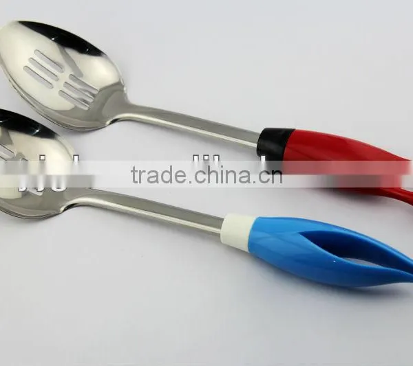 2014 New Design Stainless Steel Kitchenware Slotted Spoon photo-2