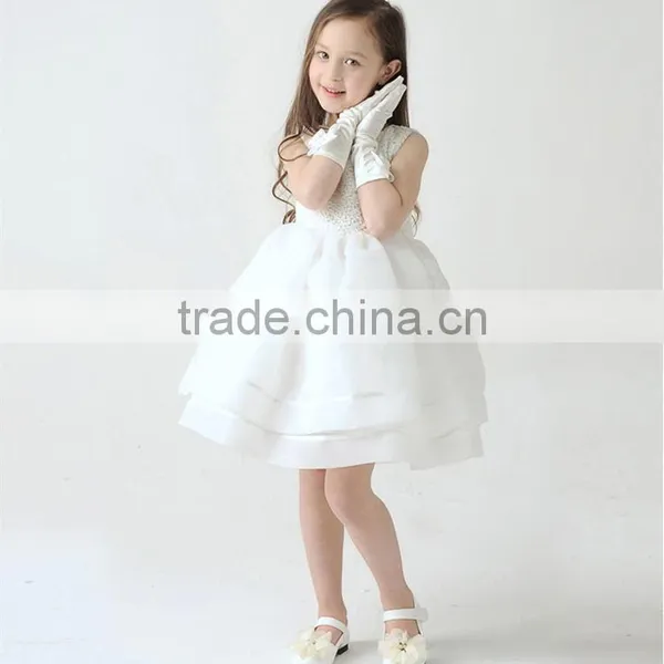 Elegant Baby Girls Christening Dresses Flower Lace Girl Ceremony Dress Princess Birthday Party Baby Girl Formal Occasion Dress photo-3