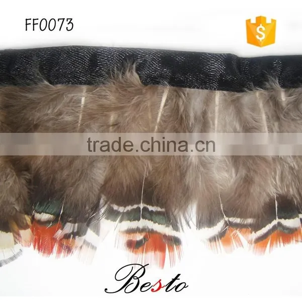 New Desigh Duck Feather Chandelle Feather Trimming Fringe photo-2