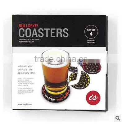 UCHOME 2017 New Silicone Coasters Dart Board Drink Coasters Beverage Cup Mats photo-6