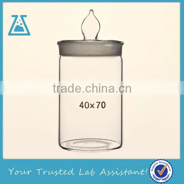 Weighing Bottles With Ground-in Glass Stopper photo-2