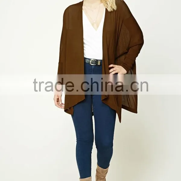 Girls Stylish Women Fashion Latest Design Korean Style Contemporary Side-Slit Cardigan for Women Wholesale CUSTOM photo-5