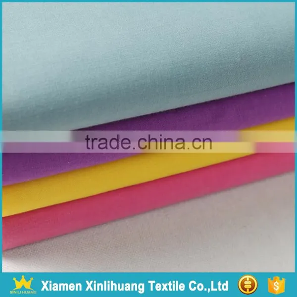 Hot Sale Soft Woven Plain 65% Polyester 35% Cotton Shirting Fabric photo-2