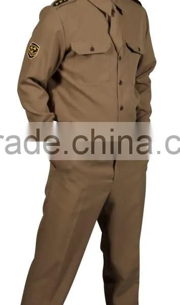 Security Winter Uniform Jacket Coverall Best Security Workwear Uniform Security Uniform Coverall BAODING Factory photo-3