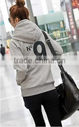 Women's Cute Coco Print Pullover With Hood Designer Tracksuits With Front Pocket photo-4